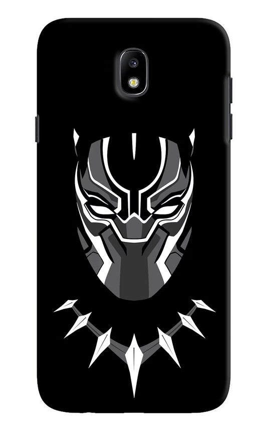 Black Panther Samsung J7 Pro Hard Case Back Cover by Casekaro