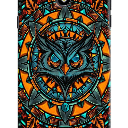 Angry Owl Art Samsung J7 Pro Hard Case Back Cover by Casekaro