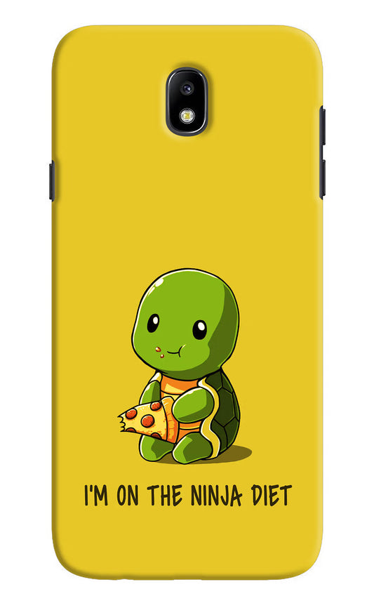 I'm on Ninja Diet Samsung J7 Pro Hard Case Back Cover by Casekaro