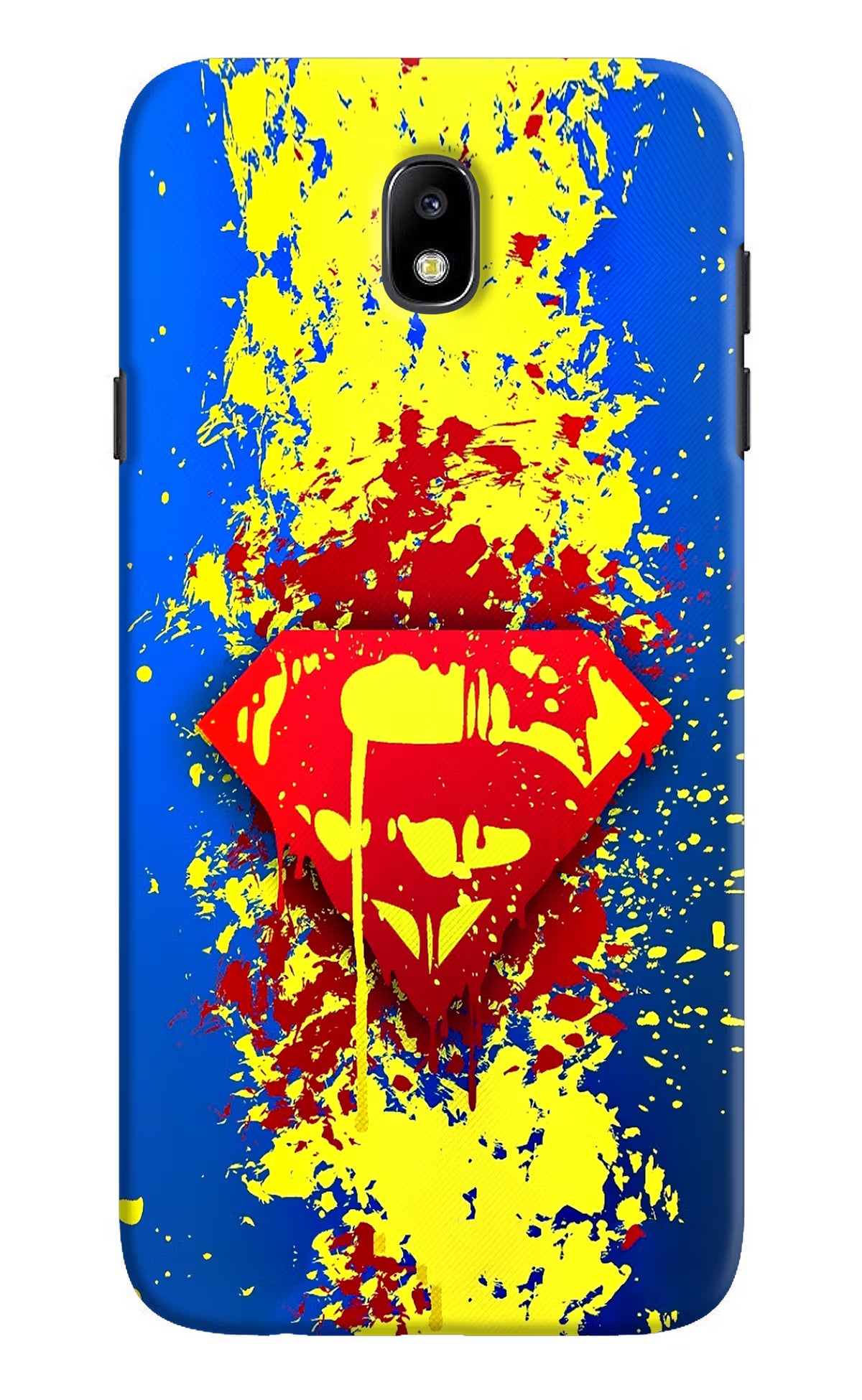 Superman logo Samsung J7 Pro Hard Case Back Cover by Casekaro