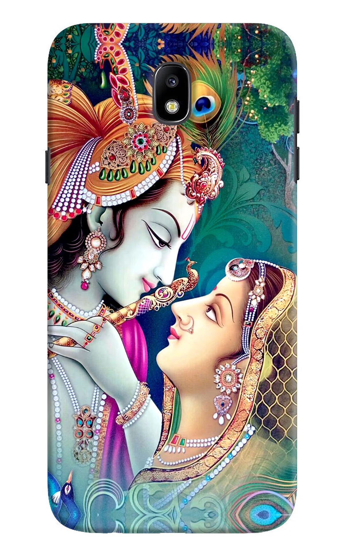 Lord Radha Krishna Samsung J7 Pro Hard Case Back Cover by Casekaro
