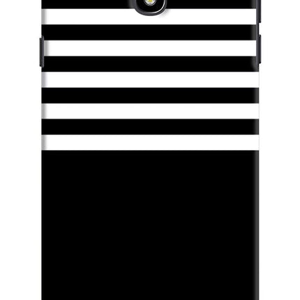 Black and White Print Samsung J7 Pro Hard Case Back Cover by Casekaro