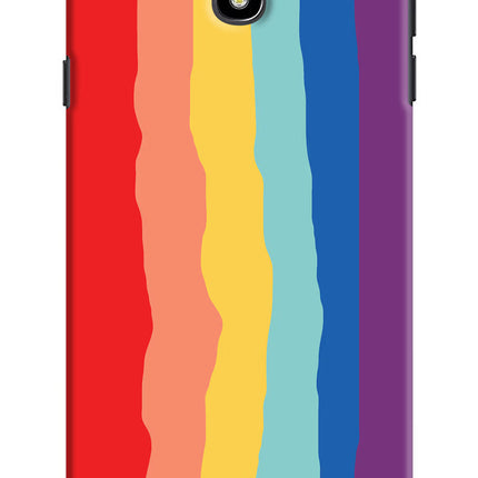 Rainbow Samsung J7 Pro Hard Case Back Cover by Casekaro