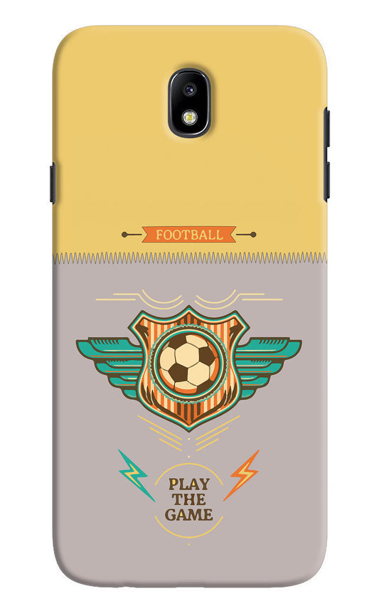 Football Samsung J7 Pro Hard Case Back Cover by Casekaro