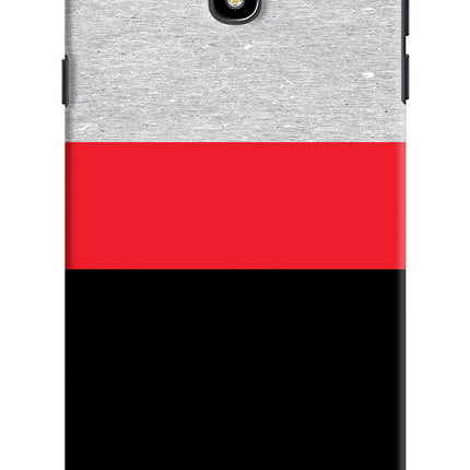 Tri Color Pattern Samsung J7 Pro Hard Case Back Cover by Casekaro