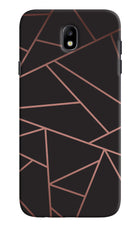 Geometric Pattern Samsung J7 Pro Hard Case Back Cover by Casekaro