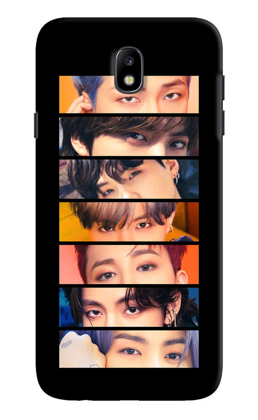 BTS Eyes Samsung J7 Pro Hard Case Back Cover by Casekaro