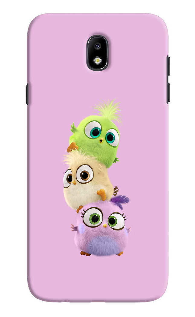 Cute Little Birds Samsung J7 Pro Hard Case Back Cover by Casekaro