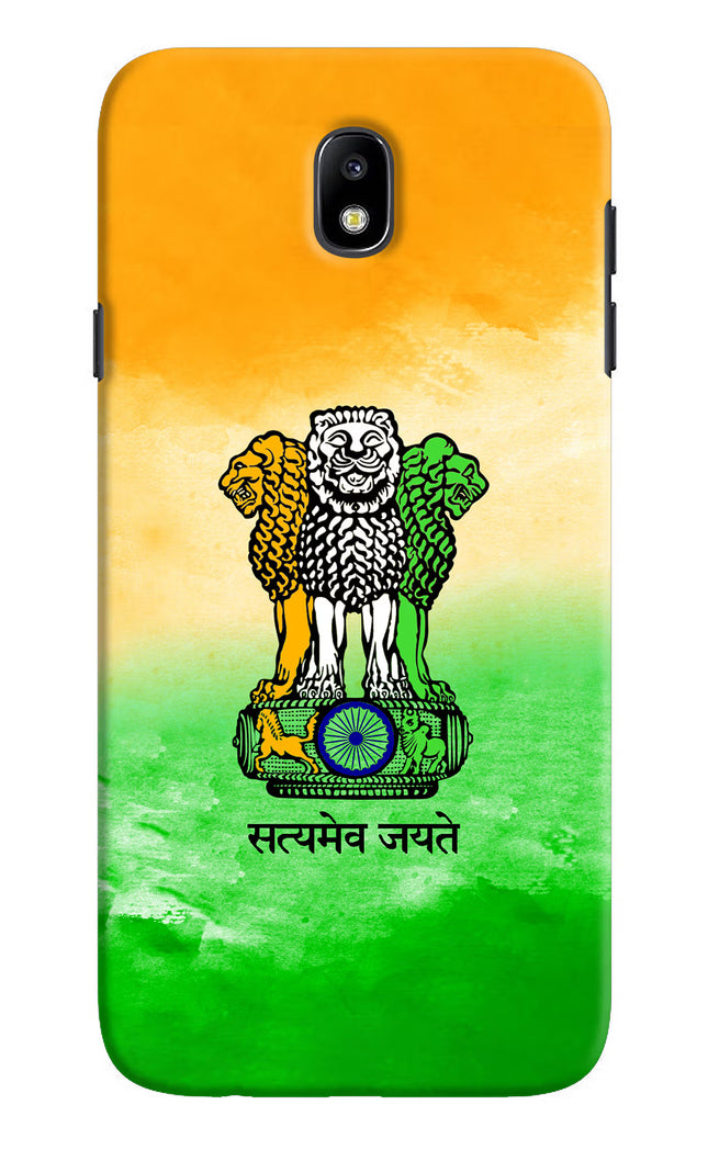 Satyamev Jayate Flag Samsung J7 Pro Hard Case Back Cover by Casekaro