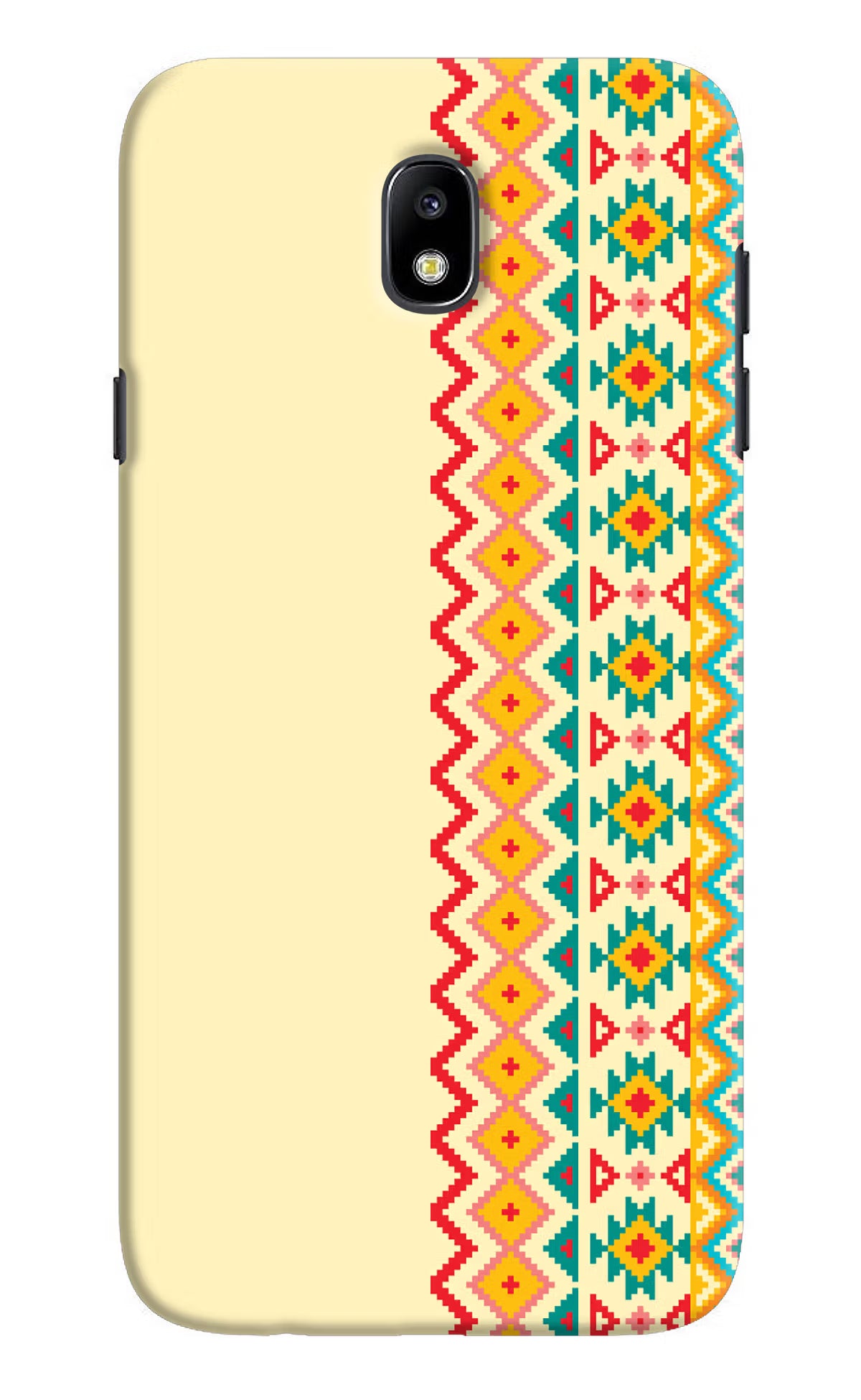 Ethnic Seamless Samsung J7 Pro Hard Case Back Cover by Casekaro