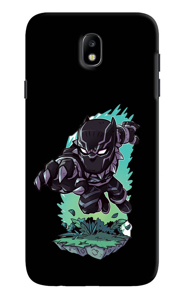 Black Panther Samsung J7 Pro Hard Case Back Cover by Casekaro