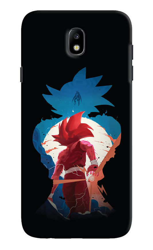 Goku Samsung J7 Pro Hard Case Back Cover by Casekaro