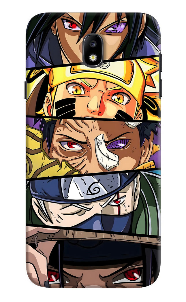 Naruto Character Samsung J7 Pro Hard Case Back Cover by Casekaro