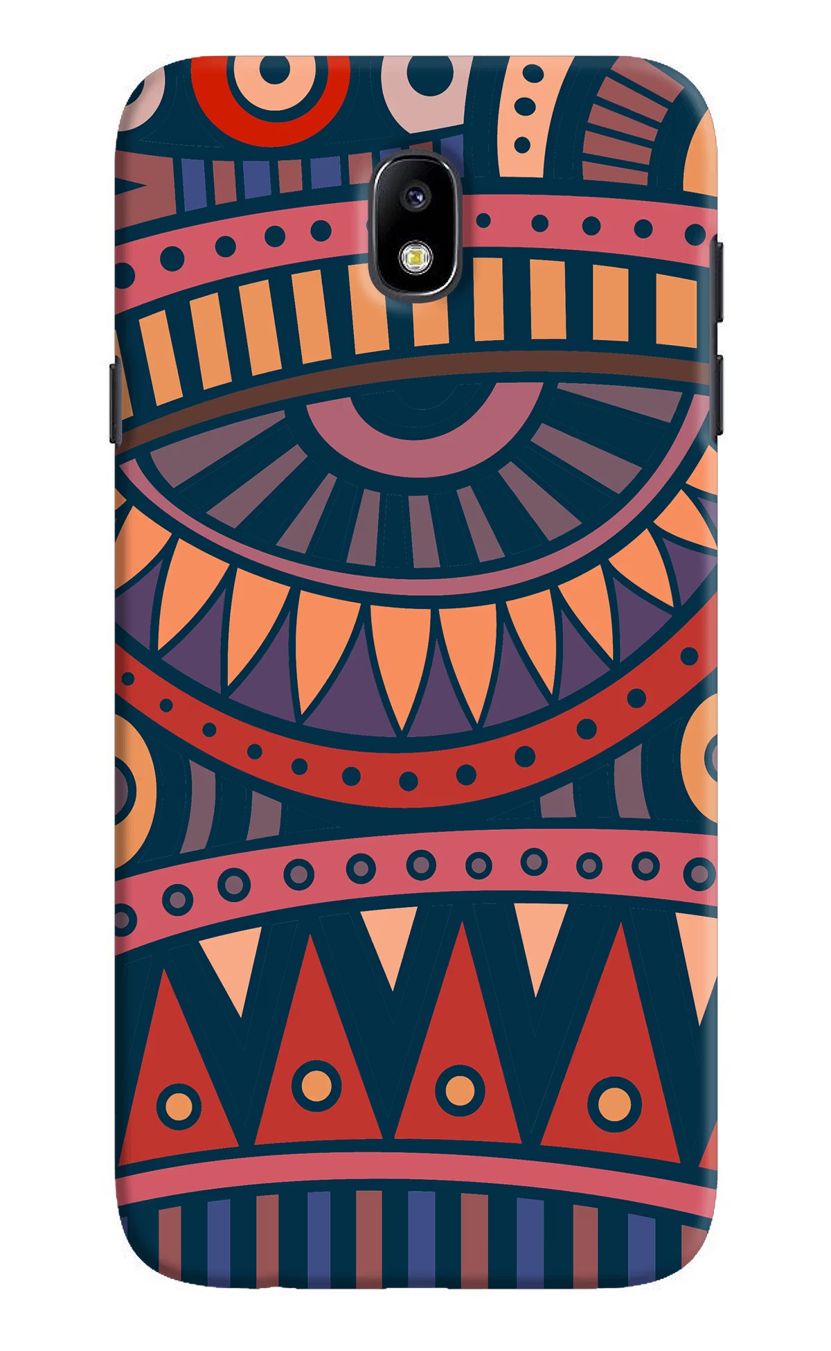 African Culture Design Samsung J7 Pro Hard Case Back Cover by Casekaro
