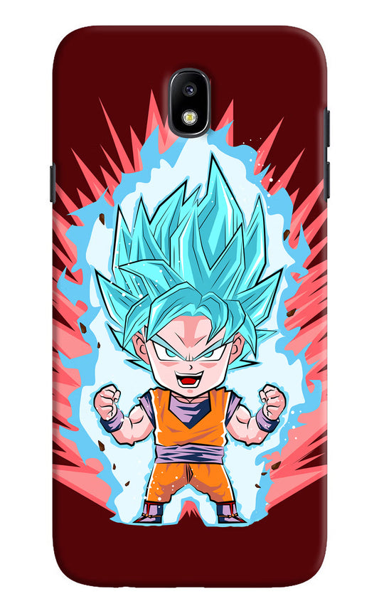 Goku Little Samsung J7 Pro Hard Case Back Cover by Casekaro