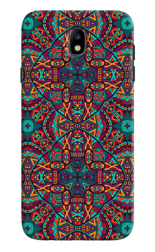Colour Mandala Samsung J7 Pro Hard Case Back Cover by Casekaro
