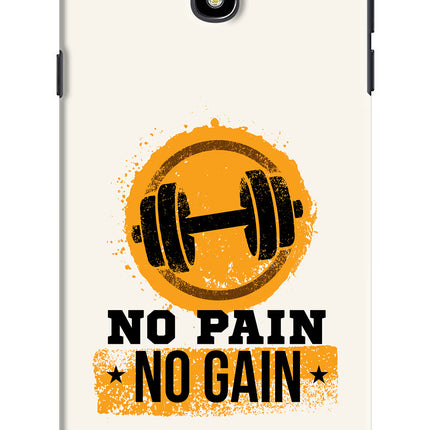 No Pain No Gain Samsung J7 Pro Hard Case Back Cover by Casekaro