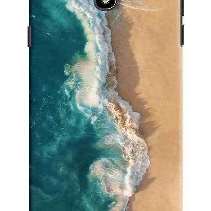 Ocean Beach Samsung J7 Pro Hard Case Back Cover by Casekaro