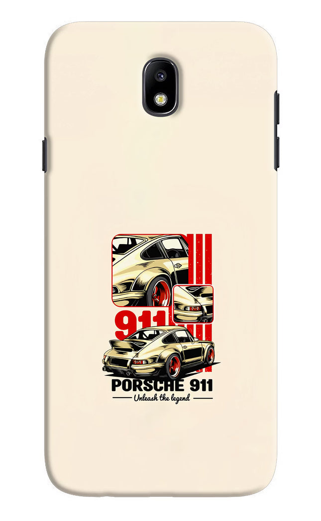 Classic Porsche 911 Samsung J7 Pro Hard Case Back Cover by Casekaro