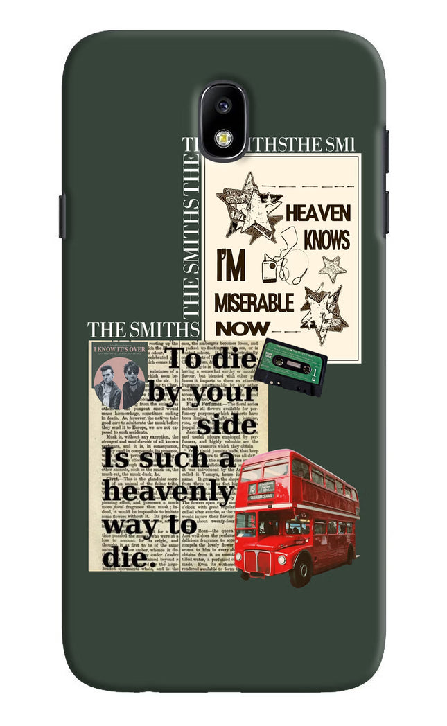 The Smiths Samsung J7 Pro Hard Case Back Cover by Casekaro