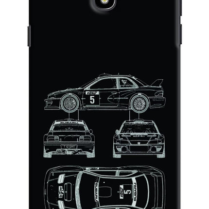 WRC'99 Samsung J7 Pro Hard Case Back Cover by Casekaro