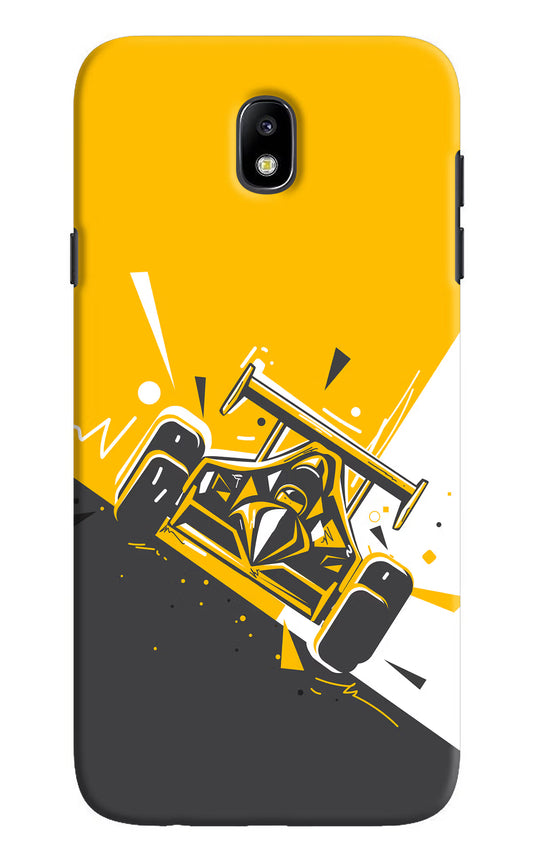 Track King Samsung J7 Pro Hard Case Back Cover by Casekaro