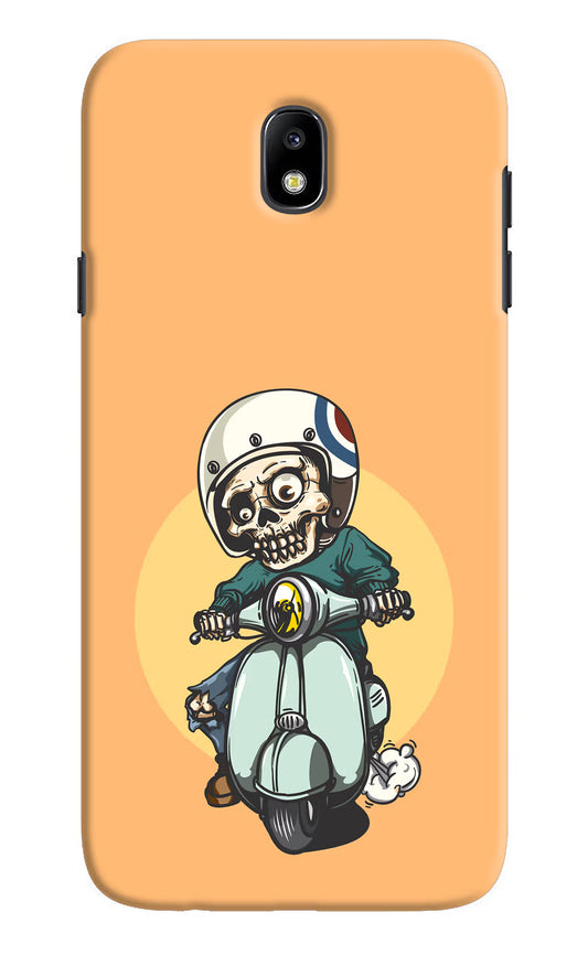 Undead Biker Samsung J7 Pro Hard Case Back Cover by Casekaro