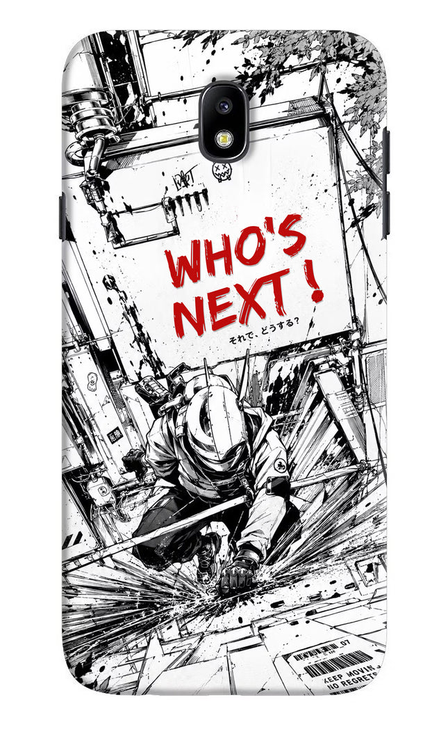 Who's Next Samsung J7 Pro Hard Case Back Cover by Casekaro