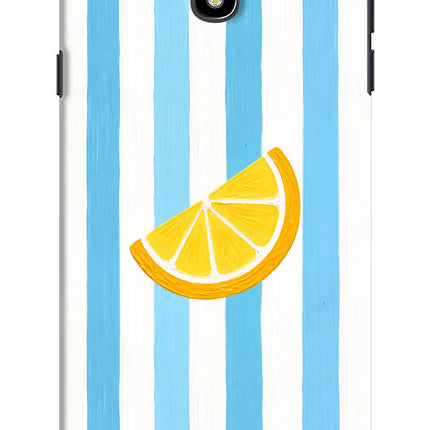 Summer Lemon Samsung J7 Pro Hard Case Back Cover by Casekaro
