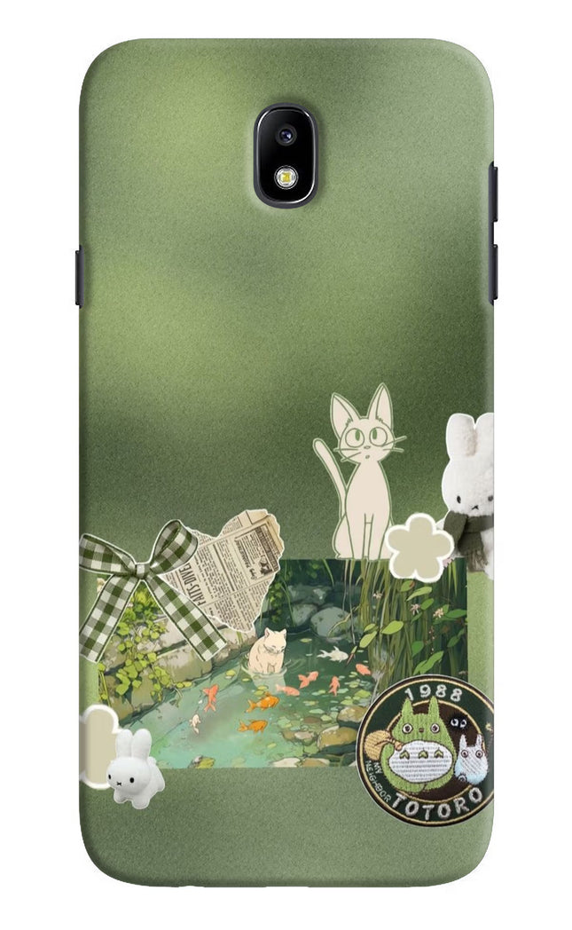 Aesthetic anime Samsung J7 Pro Hard Case Back Cover by Casekaro