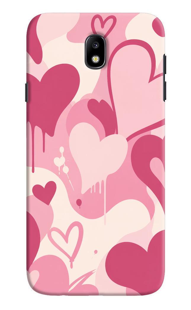 Hearty case Samsung J7 Pro Hard Case Back Cover by Casekaro