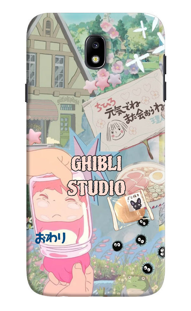 Studio Ghibli Samsung J7 Pro Hard Case Back Cover by Casekaro