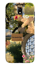 Rain Samsung J7 Pro Hard Case Back Cover by Casekaro