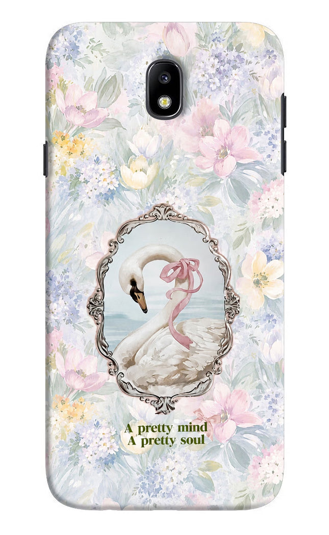 Pretty Mind Pretty Soul Samsung J7 Pro Hard Case Back Cover by Casekaro