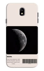 Moon Phase Samsung J7 Pro Hard Case Back Cover by Casekaro