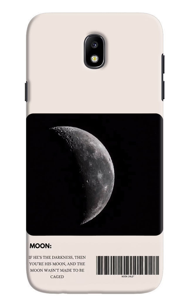 Moon Phase Samsung J7 Pro Hard Case Back Cover by Casekaro
