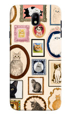 Mirror Cats Samsung J7 Pro Hard Case Back Cover by Casekaro