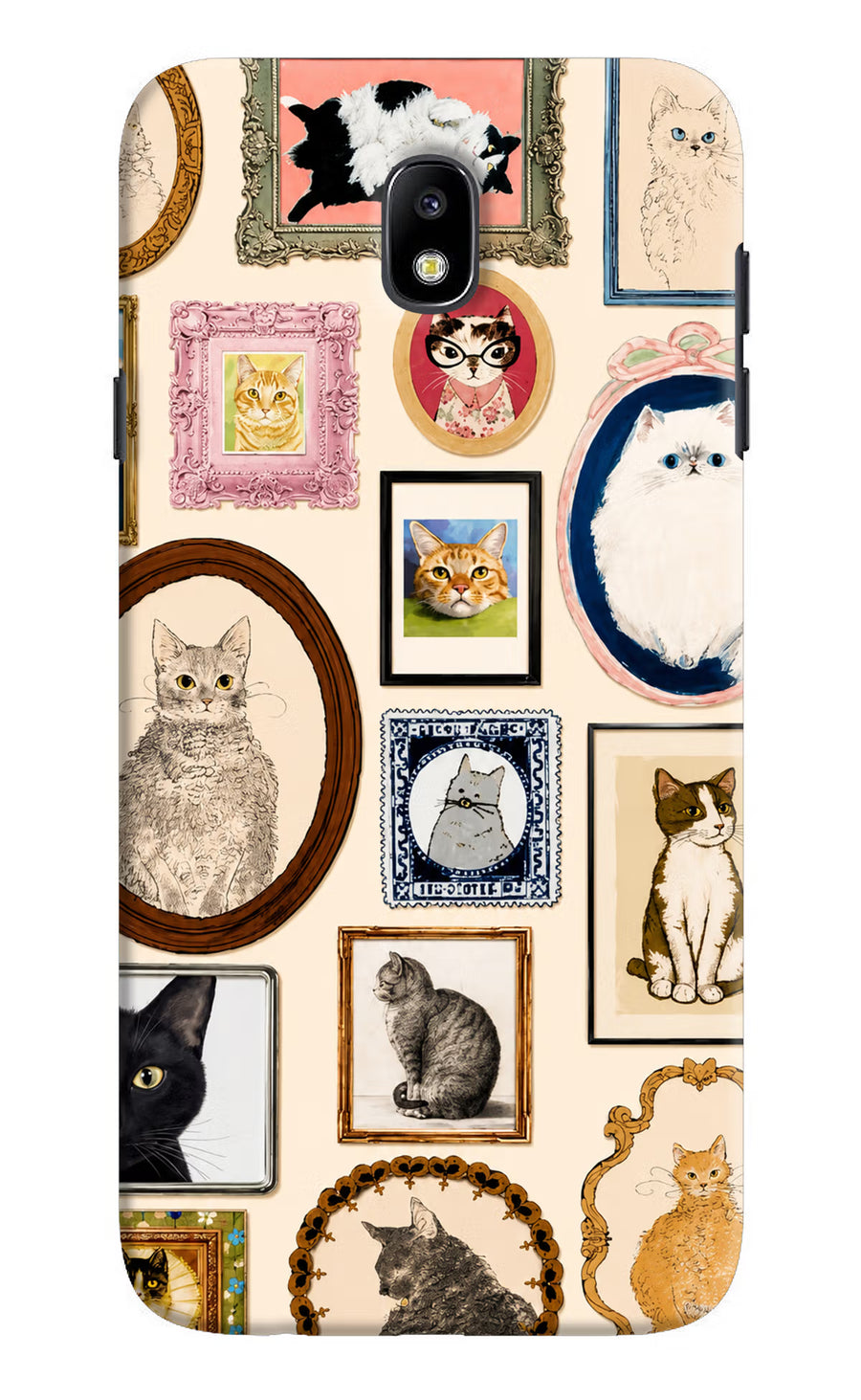 Mirror Cats Samsung J7 Pro Back Cover, Hard case