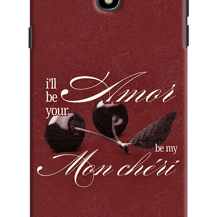 Velvet Cherry Samsung J7 Pro Hard Case Back Cover by Casekaro