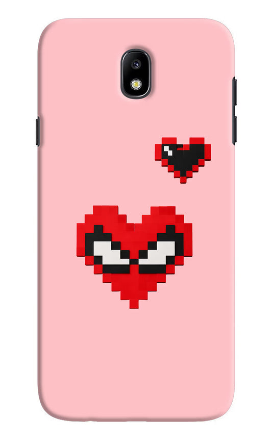 Gwen Heart Samsung J7 Pro Hard Case Back Cover by Casekaro