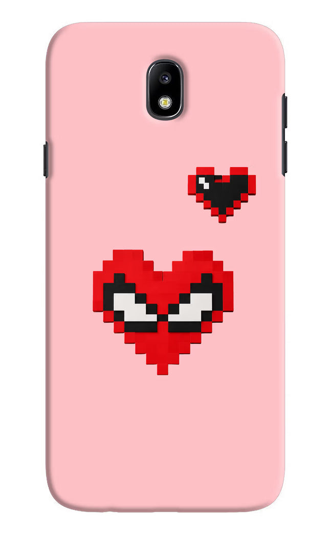 Gwen Heart Samsung J7 Pro Hard Case Back Cover by Casekaro