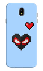 Peter Heart Samsung J7 Pro Hard Case Back Cover by Casekaro