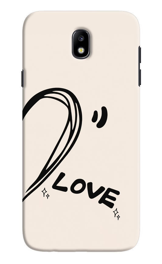 Soul Line Samsung J7 Pro Hard Case Back Cover by Casekaro