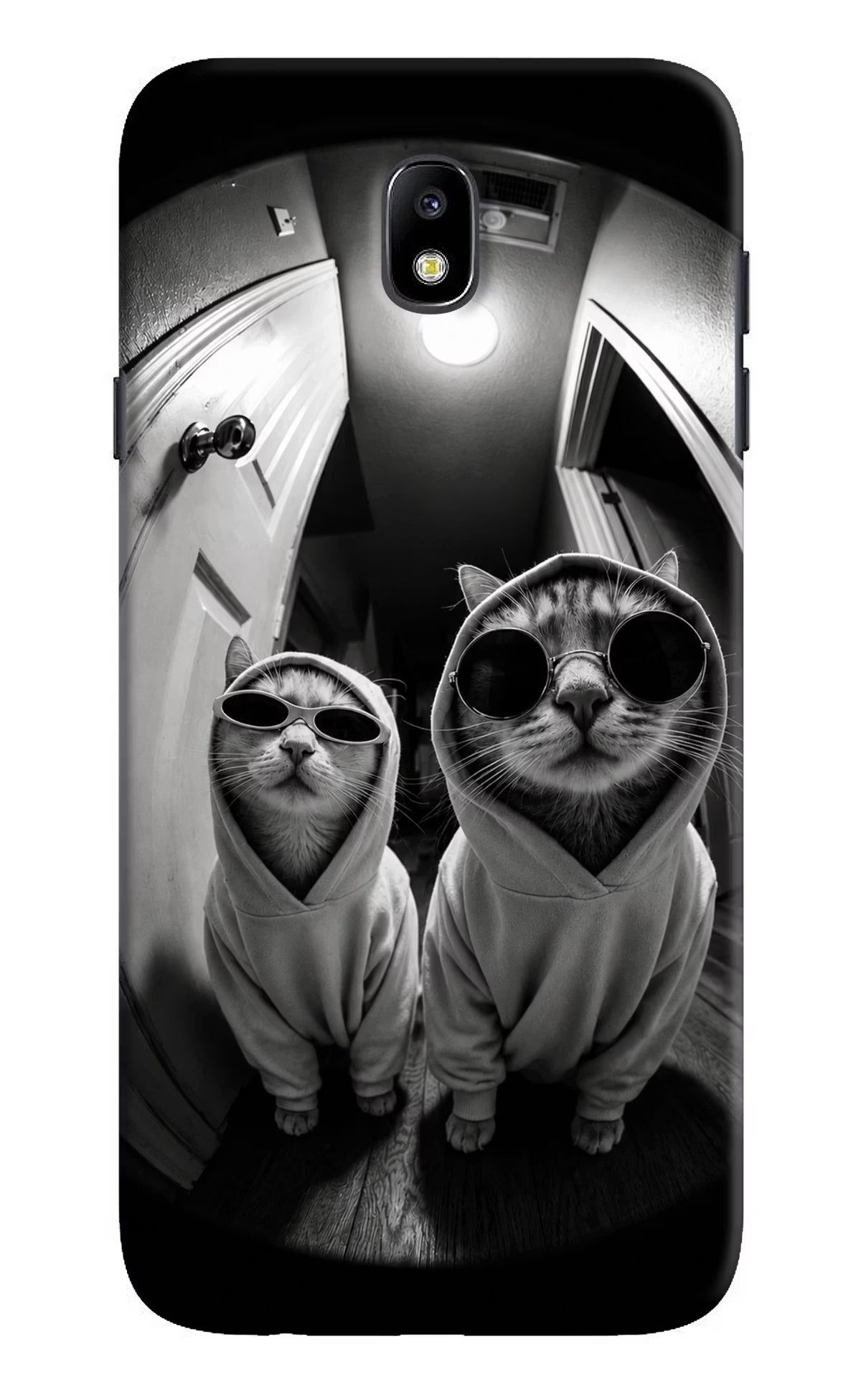 Hood Cats Samsung J7 Pro Back Cover