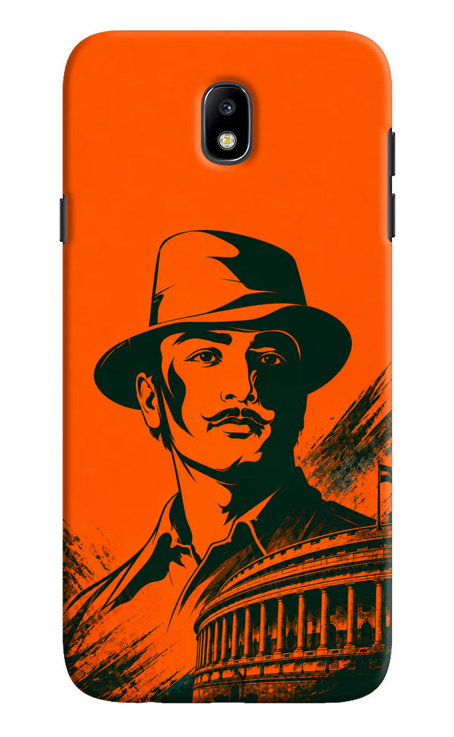 Bhagat Singh Legacy Samsung J7 Pro Hard Case Back Cover by Casekaro