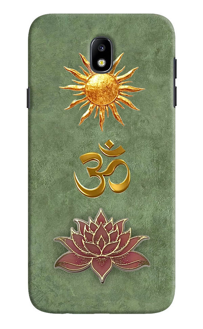 Om & Lotus Samsung J7 Pro Back Cover