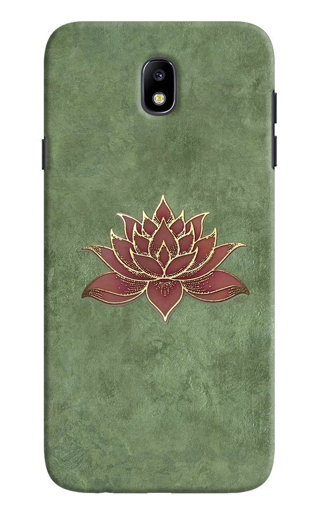 Lotus Grace Samsung J7 Pro Hard Case Back Cover by Casekaro