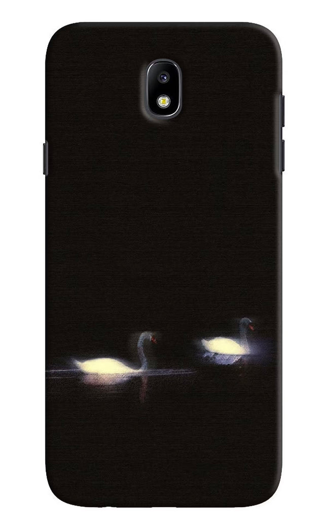Silent Swans Samsung J7 Pro Hard Case Back Cover by Casekaro