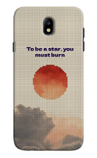 Pixel Sun Samsung J7 Pro Hard Case Back Cover by Casekaro