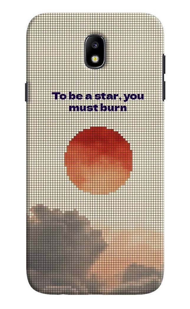 Pixel Sun Samsung J7 Pro Hard Case Back Cover by Casekaro